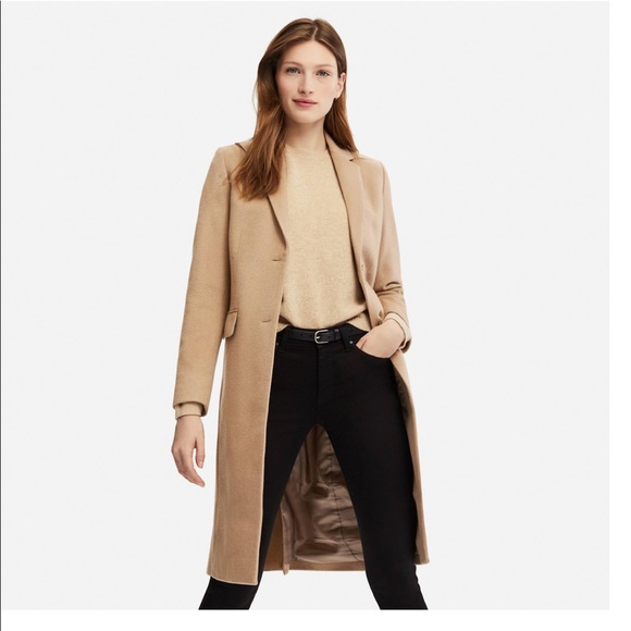 uniqlo cashmere overcoat